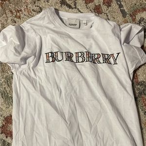 White Burberry t-shirt